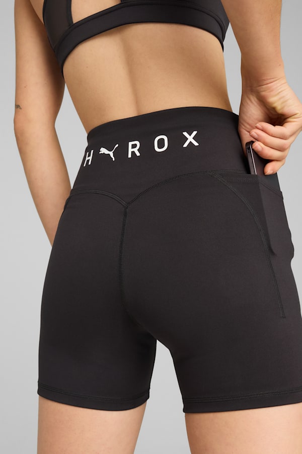 PUMA x HYROX CLOUDSPUN 3" Short Tights Women, PUMA Black, extralarge